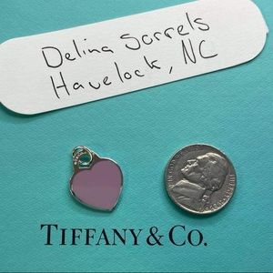 Tiffany & Co Purple Heart RTT Charm